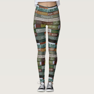 Today Is A New Day Motivational Leggings