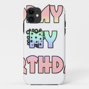 Today is My Birthday Art Print Case-Mate iPhone Case