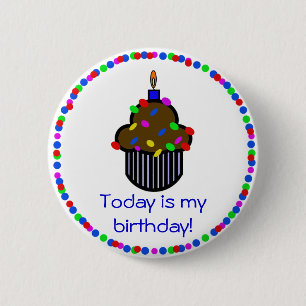 Today is my birthday! Button