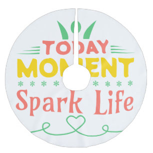 Today Moment, Spark Life Brushed Polyester Tree Skirt
