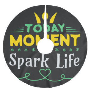 Today Moment, Spark Life Brushed Polyester Tree Skirt