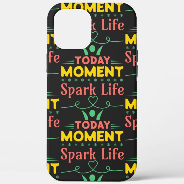 Today Moment, Spark Life Case-Mate iPhone Case (Back)