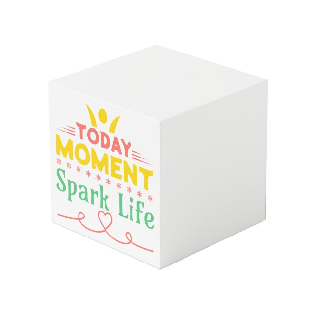 Today Moment, Spark Life Cube (Front Angled)