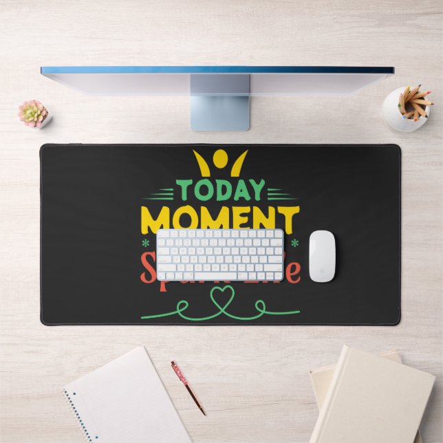 Today Moment, Spark Life Desk Mat (Office 1)