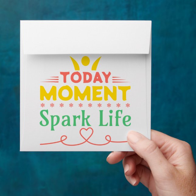 Today Moment, Spark Life Envelope (Hand)