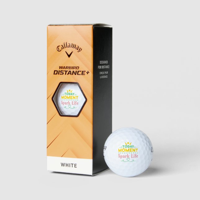 Today Moment, Spark Life Golf Balls (Packaging)
