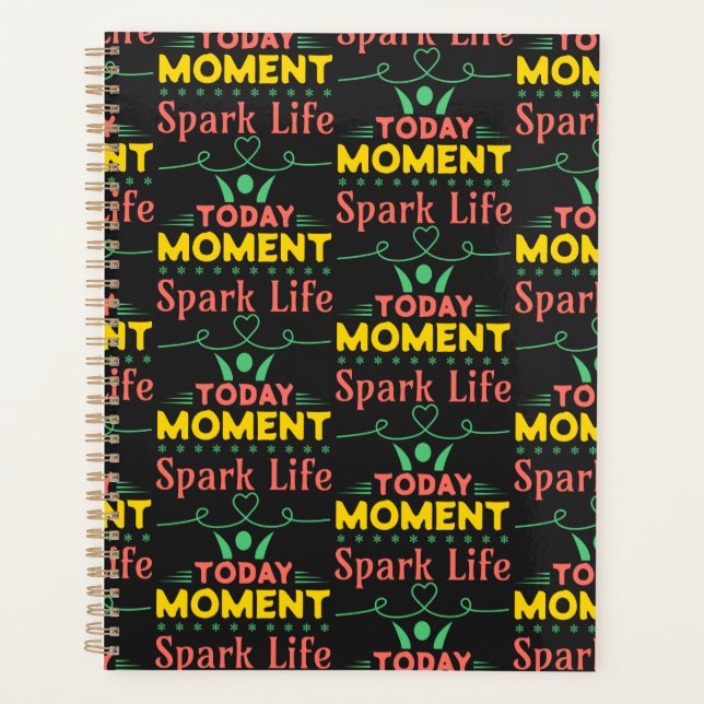 Today Moment, Spark Life Planner (Front)