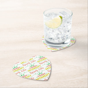 Today Moment, Spark Life Tote Bag Paper Coaster