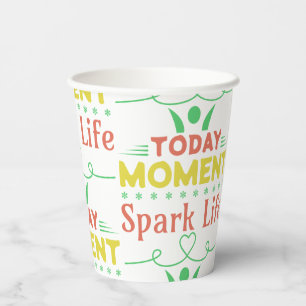 Today Moment, Spark Life Tote Bag Paper Cups