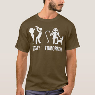 Today Tomorrow Groom Bachelor Party Funny Wedding T-Shirt