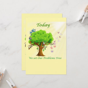 Today We Set Our Problems Free Invitation
