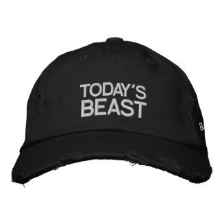 Today's Beast Embroidered Hat