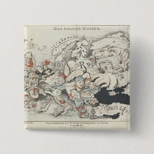 Today's Europe', 1887 15 Cm Square Badge