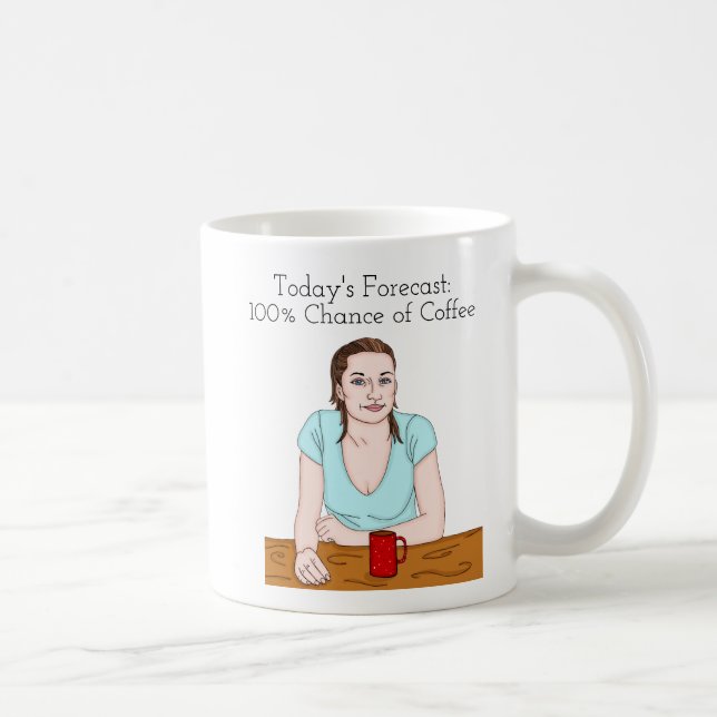 Today's Forecast | 100% Chance of Coffee Mug (Right)