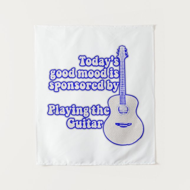 Today's good mood is sponsored by the guitar tapestry (Front)