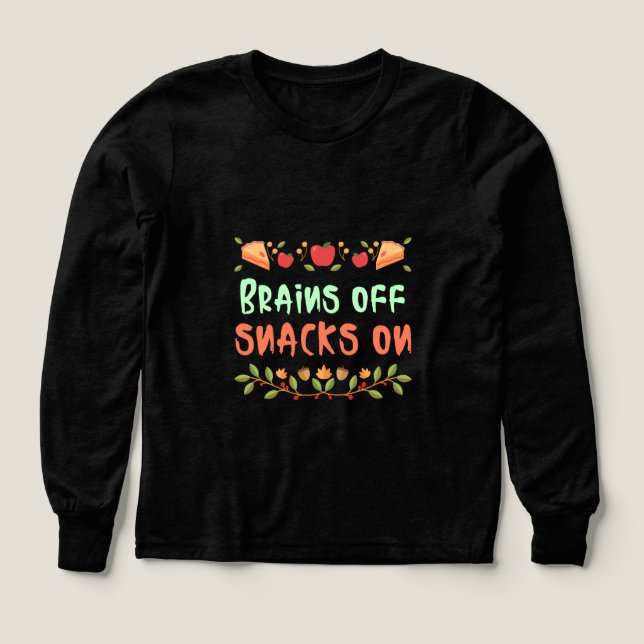 Today's Homework Eat Everything-school lunch break (Design Front)