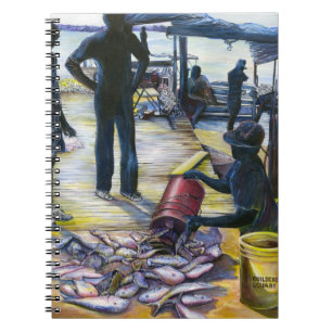 Today's Menu, Harbour Island Spiral Notebook