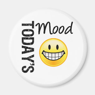 Today's Mood Very Happy Emoticon Magnet