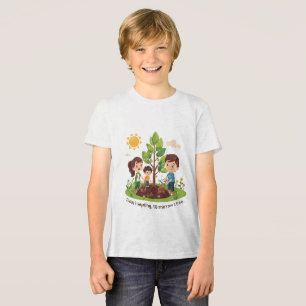 Today's Sapling Tomorrow's Tree Family Earth Day Tri-Blend Shirt
