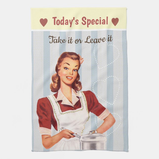 Today's Special Dishtowel Tea Towel (Vertical)