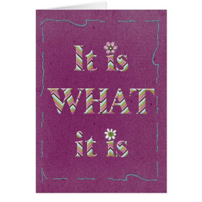 Today's Truism (Front)