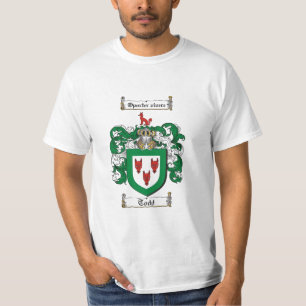 Todd Family Crest - Todd Coat of Arms T-Shirt