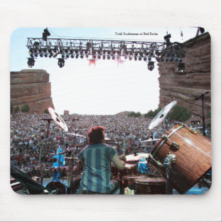 Todd Sucherman behind kit at Red Rocks Mouse Pad