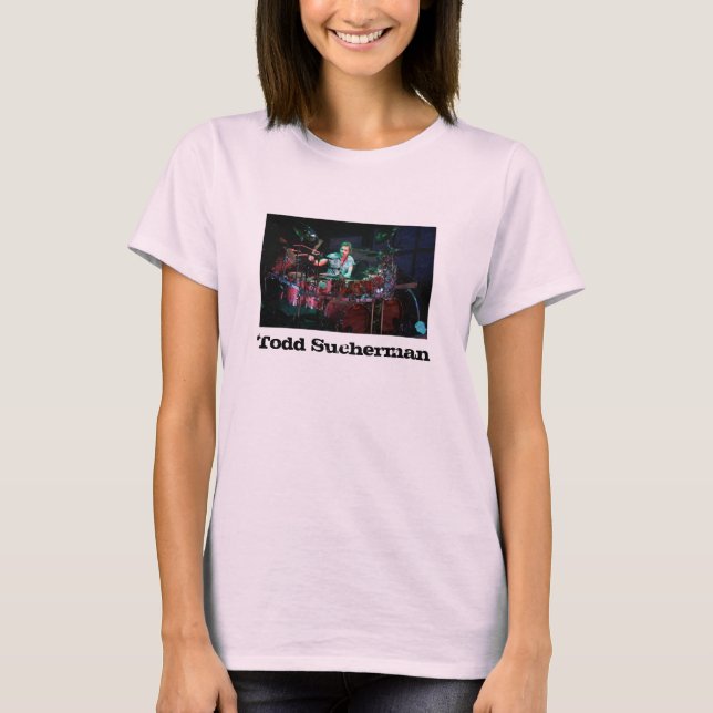 Todd Sucherman Ladies Live Action T-shirt (Front)