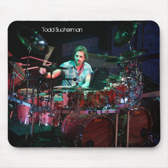 Todd Sucherman Live Shot Mouse Pad (Front)