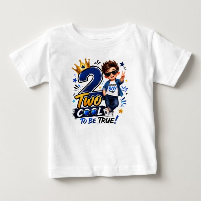 Toddler 2nd Birthday T-Shirt (Front)