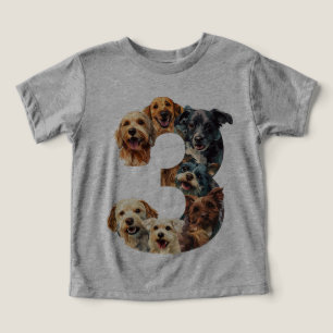 Toddler 3rd Birthday Dog Puppy Themed 3 Year Old K