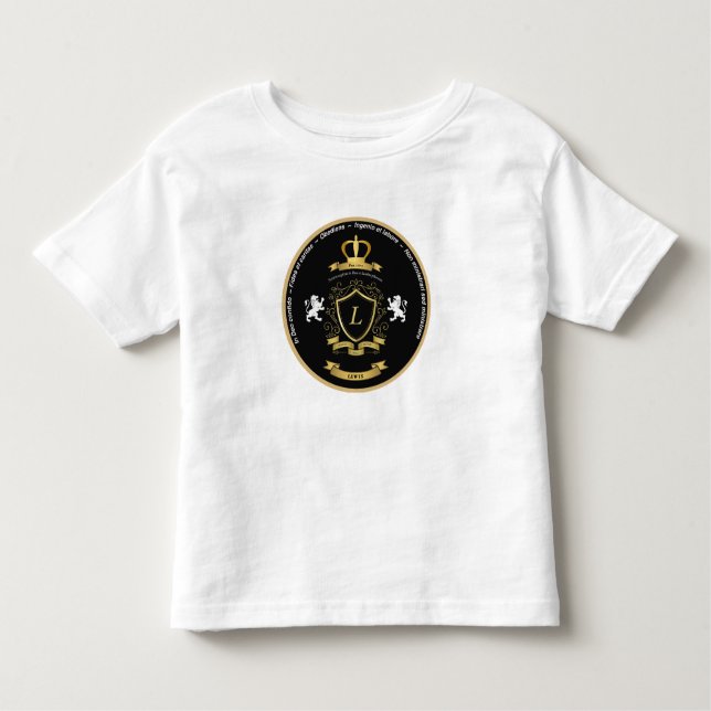 Toddler/Baby Lewis Crest T-shirt (Front)