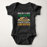 Toddler Big Brother Graphic Tractor Sibling Son Baby Bodysuit<br><div class="desc">Big Brother Graphic featuring a Tractor image. This funny little Farmer Older Brother Design makes a great Gift for any Brother who is going to be a big brother,  or has a little sister.</div>
