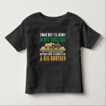 Toddler Big Brother Graphic Tractor Sibling Son T-Shirt<br><div class="desc">Big Brother Graphic featuring a Tractor image. This funny little Farmer Older Brother Design makes a great Gift for any Brother who is going to be a big brother,  or has a little sister.</div>