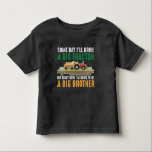 Toddler Big Brother Graphic Tractor Sibling Son Toddler T-Shirt<br><div class="desc">Big Brother Graphic featuring a Tractor image. This funny little Farmer Older Brother Design makes a great Gift for any Brother who is going to be a big brother,  or has a little sister.</div>