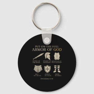 Toddler Boy Armor Of God Brother Son Men Kid Chris Key Ring