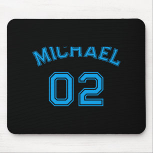 Toddler Boy Blue Name Jersey Number Srts Cotton To Mouse Pad