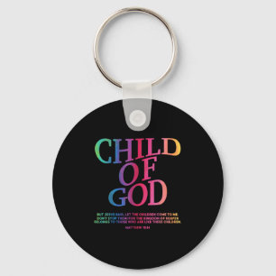 Toddler Boy Child Of God Christian Jesus Son Siste Key Ring