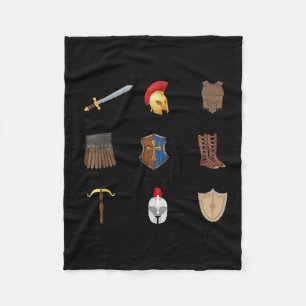 Toddler Boy God Says I Am Armor Of God Brother Son Fleece Blanket