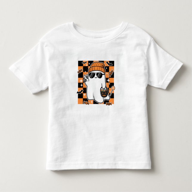 Toddler Boy Halloween T-Shirt (Front)