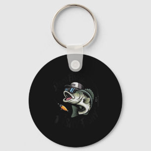 Toddler Boy Here-fishy Funny Fishing Buddy B Fishe Key Ring