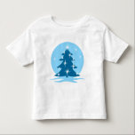 Toddler Christmas T-shirt Blue Holiday Classic Tee<br><div class="desc">Baby Christmas T-shirt Festive Holiday Toddler T-shirts Ringer Blue Christmas Tree Shirts & Gifts for Baby Boys Girls and Toddler Christmas Tree T-shirts & Nondenominational Holiday Gifts Art & Design by Kim Hunter See www.kimhunter.ca for many more Christmas and Holiday Shirts & Gifts Online.</div>