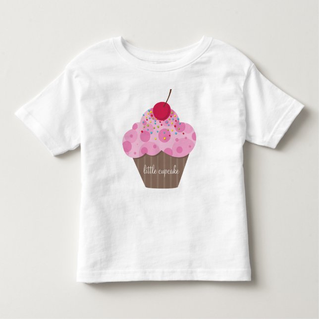 TODDLER CLOTHING :: sweet cupcake T-Shirt (Front)