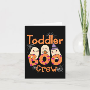 Toddler Daycare Boo Crew Cute Halloween Costume Gh Card