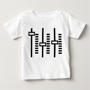 Toddler DJ Deejay baby House Music volume tee