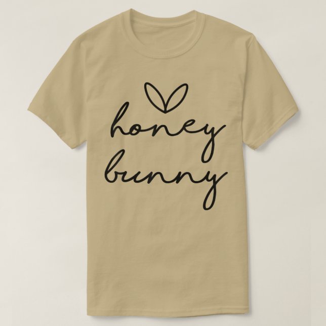 Toddler Easter Shirt Honey Bunny Easter Shirt For  (Design Front)