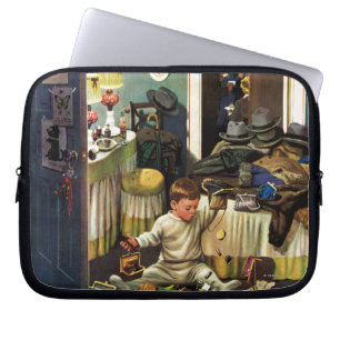 Toddler Empties Purses Laptop Sleeve