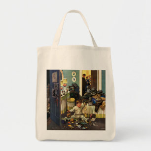 Toddler Empties Purses Tote Bag