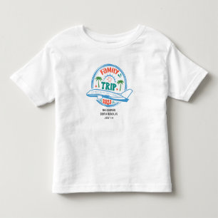 Toddler Family Vacation Beach Summer Custom T-Shirt