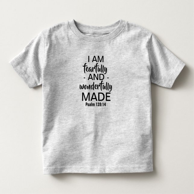 Toddler Fine Jersey T-Shirt (Front)